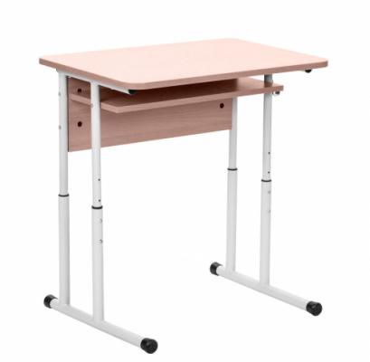 Стіл 1-місний з полицею, № 4-6 БРІК